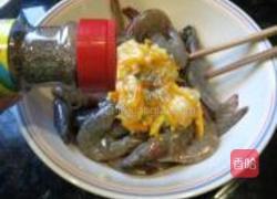 迷迭香烤虾的做法图解4