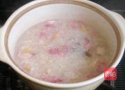 月季花桂圆糯米粥的做法图解7