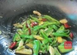 辣椒炒猪肝的做法图解5