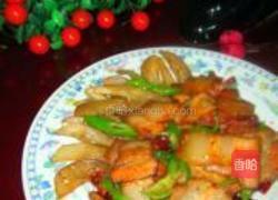 茄条炒腊肉的做法图解11