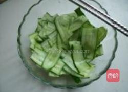 炝黄瓜片的做法图解2