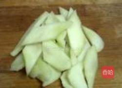 菜头炒腊肉的做法图解2