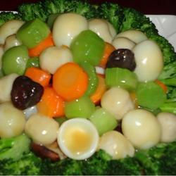 杂蔬烩鹌鹑蛋的做法[图]