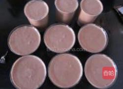 巧克力西谷米布丁的做法图解4