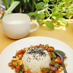 牛肉鲜蔬烩饭的做法[图]