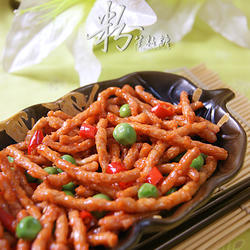 蒜香素肉丝的做法[图]