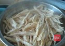 春笋木耳腐竹丝的做法图解1