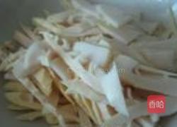 春笋木耳腐竹丝的做法图解2