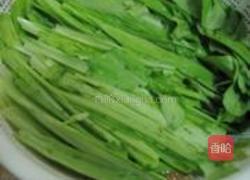 素炒油麦菜的做法图解1