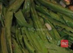 素炒油麦菜的做法图解5