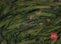 素炒油麦菜的做法图解6