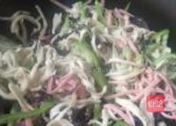 黑椒三丝的做法图解4