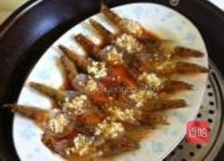 蒜蓉开片虾的做法图解3