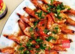 蒜蓉开片虾的做法图解4