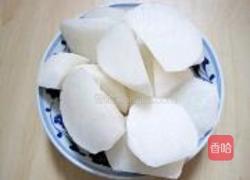 腊猪手煲萝卜的做法图解2