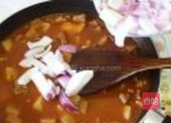 番茄红烩牛肉咖喱饭的做法图解7