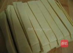 家常菜尖椒干豆腐的做法图解2