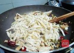 炒干丝的做法图解8