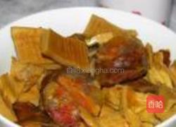 竹笋炖腊肠的做法图解7