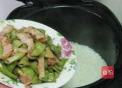 咸肉扁豆饭的做法图解8