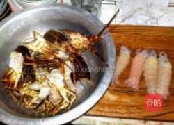 咖喱大龙虾的做法图解1