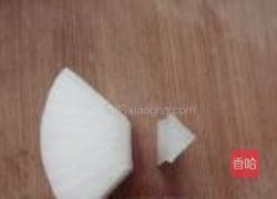 爽脆萝卜扇的做法图解2