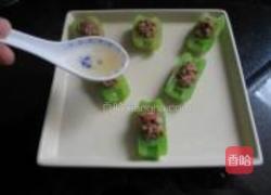 莴笋酿肉胶的做法图解20