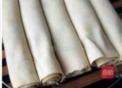 豆腐皮熏肉卷的做法图解5