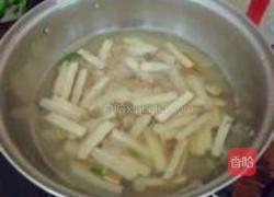 韭菜炒香干的做法图解2