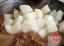 白萝卜烧排骨的做法图解8