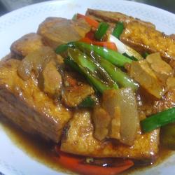 农家腊味烧豆腐的做法[图]