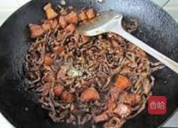干豇豆烧肉的做法图解10