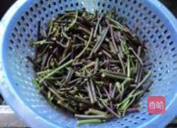 腐乳蕨菜的做法图解1
