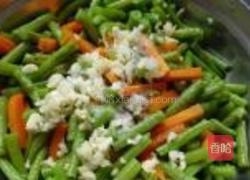玉米香虾拌豇豆的做法图解6