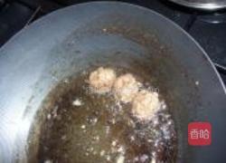 炸牛肉丸子的做法图解4