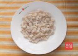 藕丁小炒的做法图解1