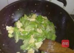 八角瓜炒蛋的做法图解11