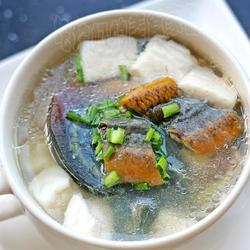 鳝鱼皮蛋豆腐汤的做法[图]