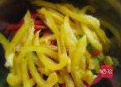 彩椒老虎菜的做法图解5