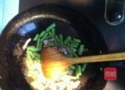 四季豆茭白咸肉的做法图解1