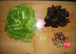 素炒蒜薹的做法图解2