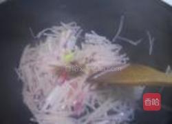 素炒萝卜条的做法图解4