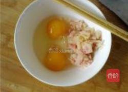 包菜肉末蒸蛋的做法图解5