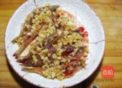 蒜蓉开片虾的做法图解7