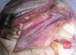 鹰嘴豆鱿鱼丝小炒的做法图解3