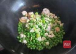 豌豆竹笋炒虾仁的做法图解6
