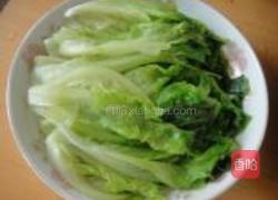 蚝油生菜的做法图解4