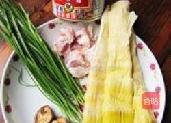 煎酿金枪鱼春笋卷的做法图解1