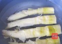 煎酿金枪鱼春笋卷的做法图解4