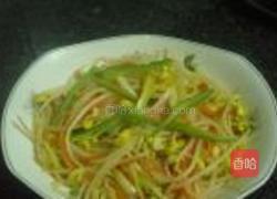 炒三丝的做法图解4